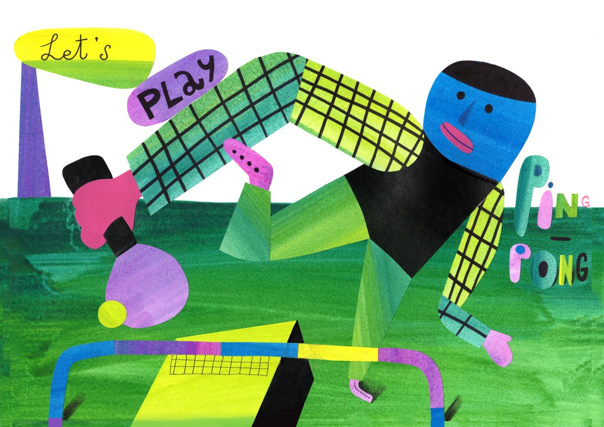 YDrobova's tweet photo. New collage series "Let's play" about playing ball
#collage #illustration #collageart #papercut #yuliadrobova #illustrator #analogue #handmade https://t.co/1wNezGFmRp