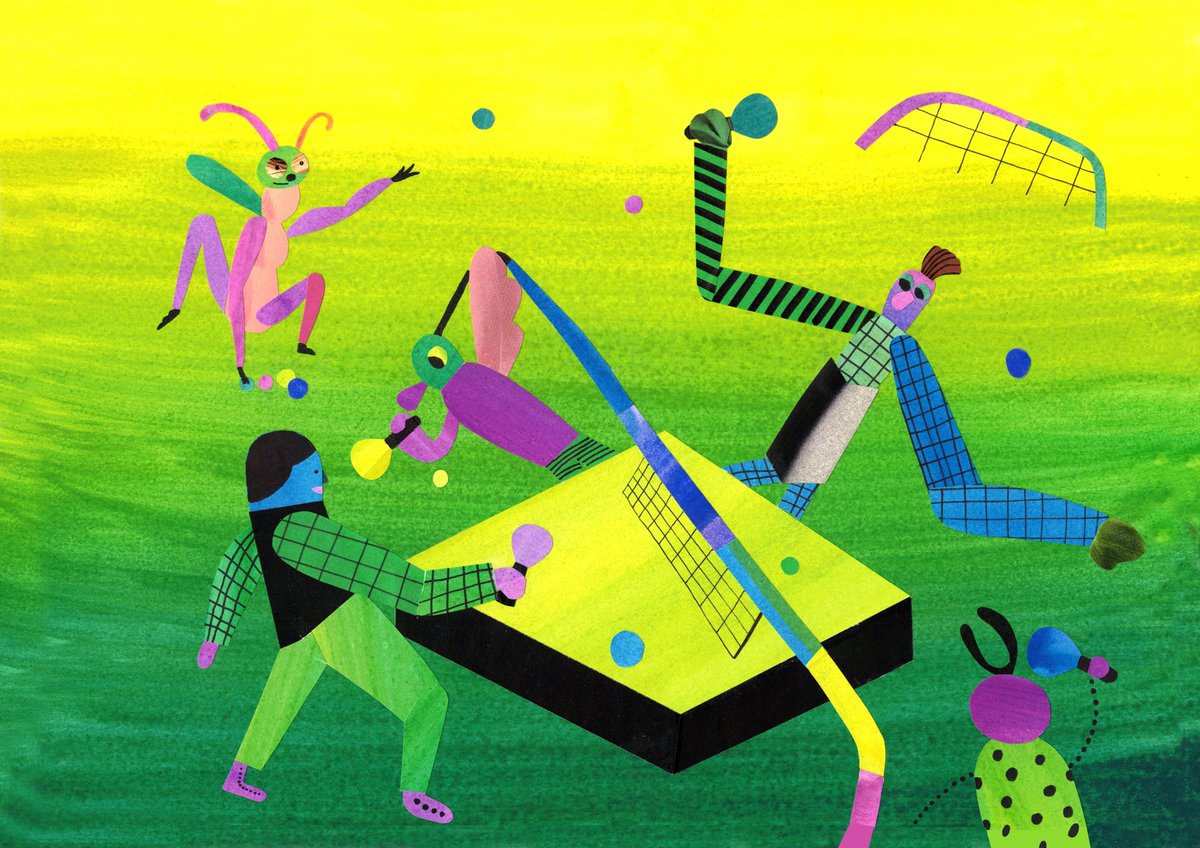 YDrobova's tweet photo. New collage series "Let's play" about playing ball
#collage #illustration #collageart #papercut #yuliadrobova #illustrator #analogue #handmade https://t.co/1wNezGFmRp