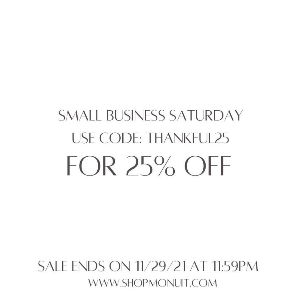 JasonTaylor's tweet photo. #SmallBusinessSaturday and our holiday weekend sale combined… Don’t miss out on the amazing quality, great fit, chic style and the 25% off savings. Use code THANKFUL25 @shopmonuit https://t.co/JpNleGHfvv https://t.co/320UVslmOr