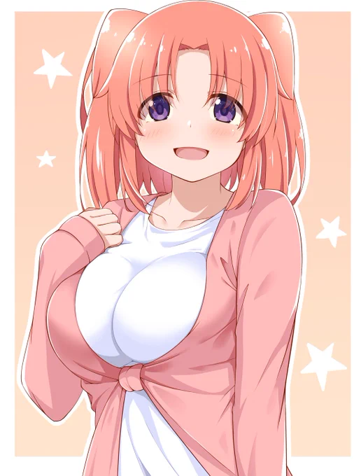 未確認で進行形の小紅ちゃん描きました みでしは何回見てもいいものだぁ 