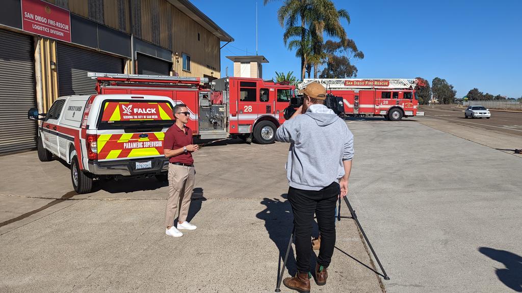 chrisjcate's tweet photo. Today the City of San Diego transitioned its emergency medical services to @Falck_SanDiego. Already responding to their first call before 8am Falck &amp; the City are prepared to respond to San Diegans who call 9-1-1. Proud to support this effort to improve our public safety. https://t.co/lZ35AVQk0A