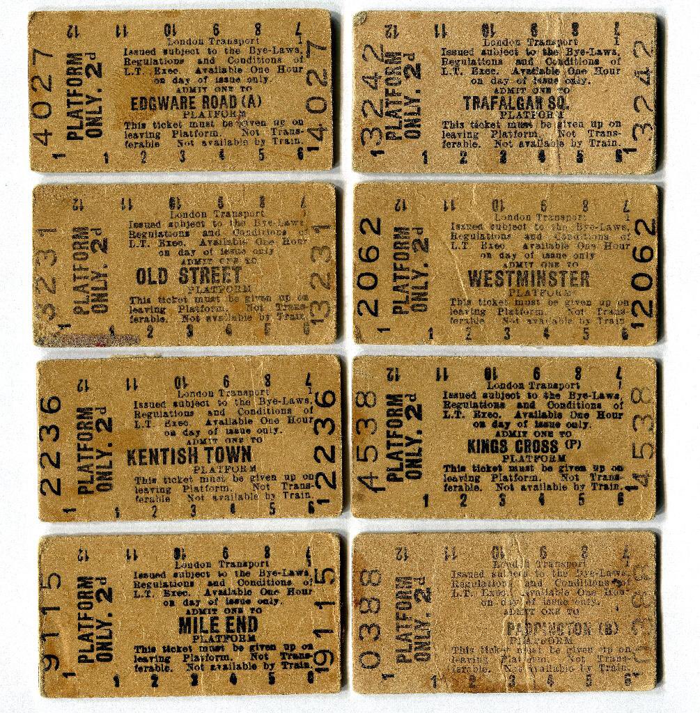 xdp73's tweet photo. #hiddenlondonhangouts Love the programmes you are all very special. Following the White City ticket tonight thought you might like to see my collection of platform tickets I bought when I was 12 in 1959 https://t.co/9EQVmdMZ7t