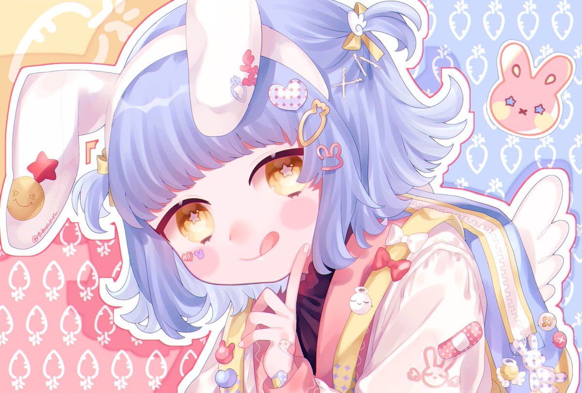 「昔の絵まとめてたら目とかいろいろ気になっちゃって修正してたらこんな時間に…😌せ」|つばるのイラスト