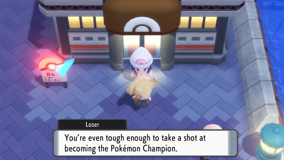 6th badge was kinda easy! Yet it still quite impressed some loser xd #PokemonShiningPearl #NintendoSwitch