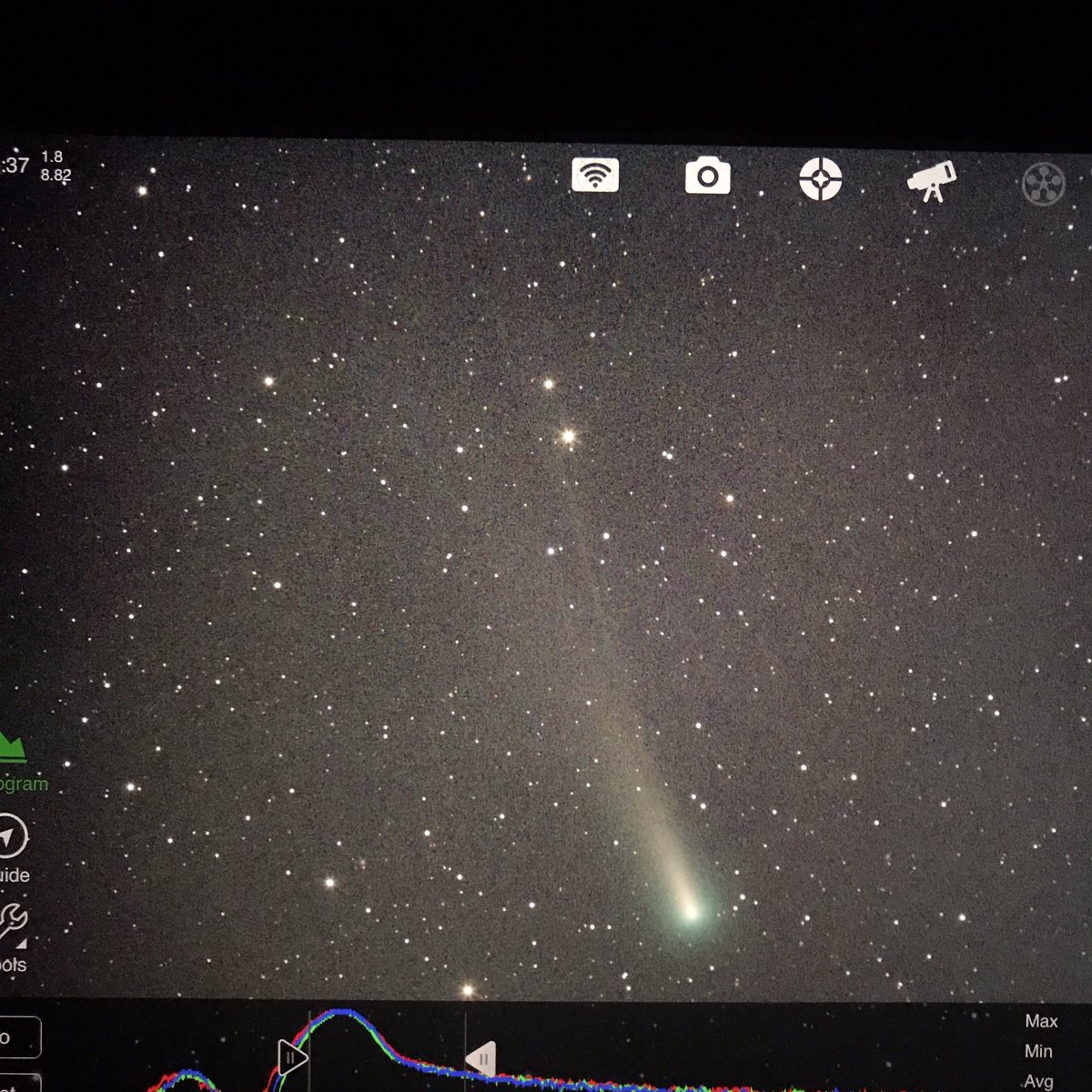 HDV_blog's tweet photo. フィルター変えました。
なんか凄いぞ?! レナード彗星
#C2021A1 #レナード彗星 #彗星 #astrophotography https://t.co/reP6Phil2V