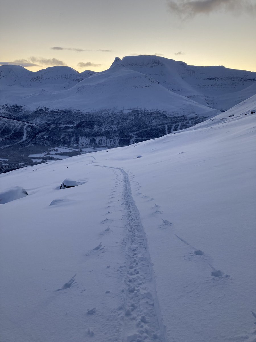 Second favourite track on snow.
Scouting day in northern Norway.

@sparkrandd #splitboarding
@JonesSnowboards #jonessolution