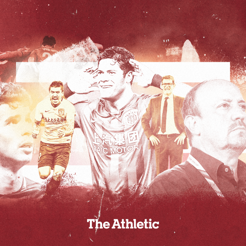 TheAthleticFC's tweet photo. 🇨🇳 From signing the likes of Oscar, Hulk, Hamsik - the talent drain is in reverse
🇨🇳 'A ghost ship, drifting with no passengers alive'
🇨🇳 Champions Jiangsu Suning no longer exist
🇨🇳 Real estate industry has seen its bubble burst &amp; had huge effect on CSL

📝 @OliverKay @mjshrimper
