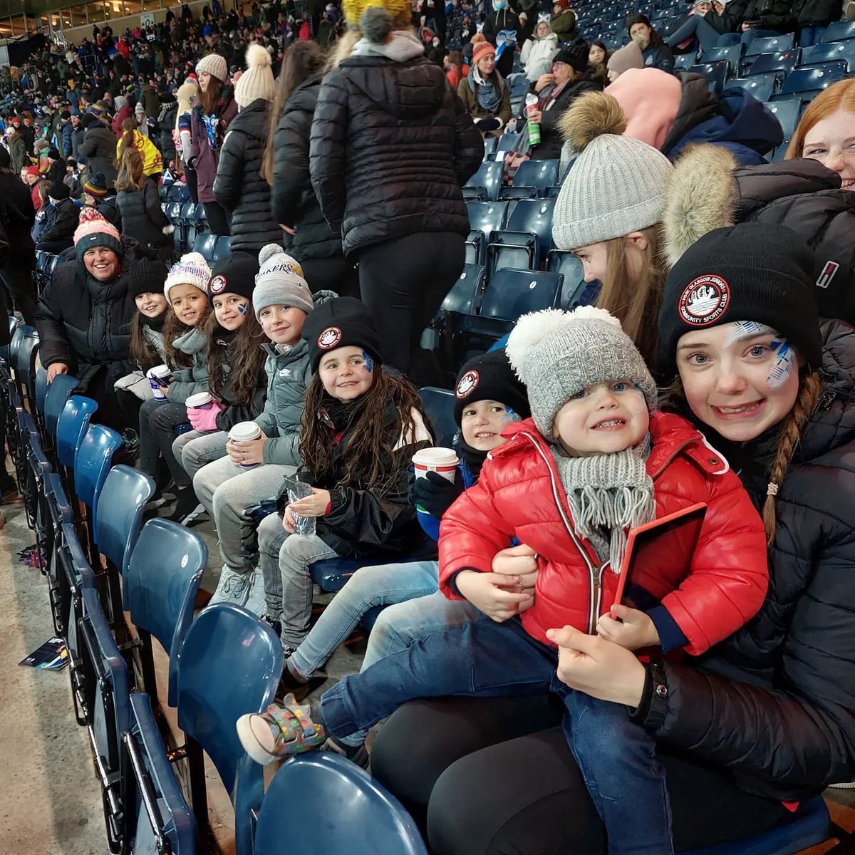 Port girls and coaches at ladies football game <a href="/SWFChampionship/">Barclays Scottish Women's Championship</a> <a href="/ScotFAWest/">West Region</a> <a href="/niamhrussell25/">Niamh Russell</a> <a href="/CorrieCampbell1/">Corrie Campbell</a> <a href="/MargaretVize/">Port Jnrs Football Community Sports Club</a> <a href="/SMPG1964/">St Michael's Primary</a> <a href="/Carole_Ann_McI/">Carole Ann McIntyre</a> <a href="/MarieStu78/">Marie Stuart</a> 🏴󠁧󠁢󠁳󠁣󠁴󠁿🏴󠁧󠁢󠁳󠁣󠁴󠁿🏴󠁧󠁢󠁳󠁣󠁴󠁿