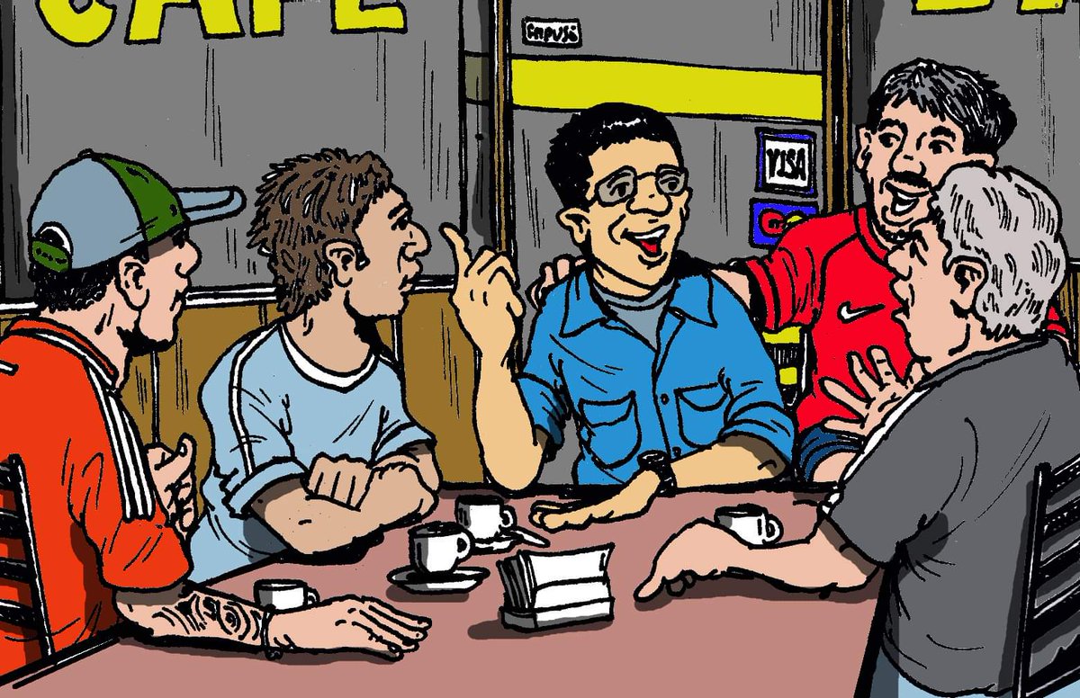 DiegolanDibujos's tweet photo. "Yo quisiera saber quién fue el genio que arranco con el shhh shhhh y no podés putear a los jugadores!!! O si los puteas sos menos hincha... Que querés que te diga hermano, pueden ser malos pero si no ponen huevos, yo los puteo a todos!!!"
Y vos qué pensas????
#elfeca #futbol https://t.co/YfHj8pUquj