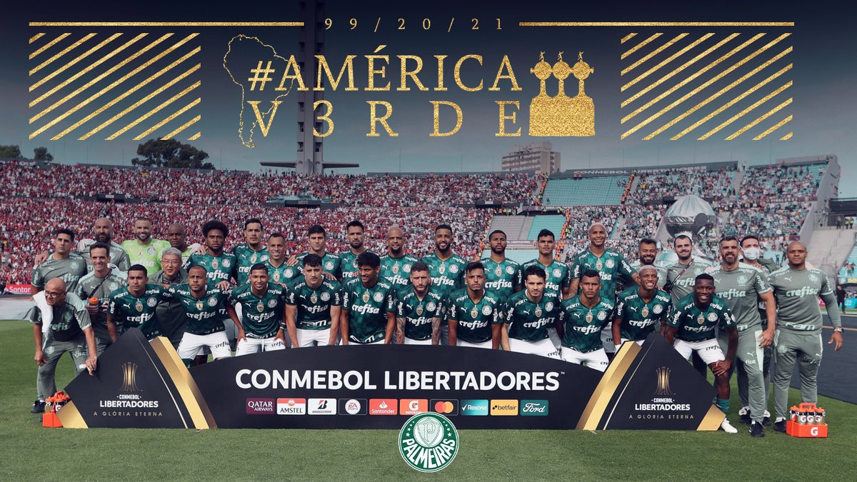 SE Palmeiras on X: ACABOU, O PAULISTA É NOSSO! 🏆 APÓS A AMÉRICA E O  BRASIL, PINTAMOS O ESTADO DE VERDE PELA 24ª VEZ! Se em 1942 nascemos  campeões, em 2022 seguimos! #