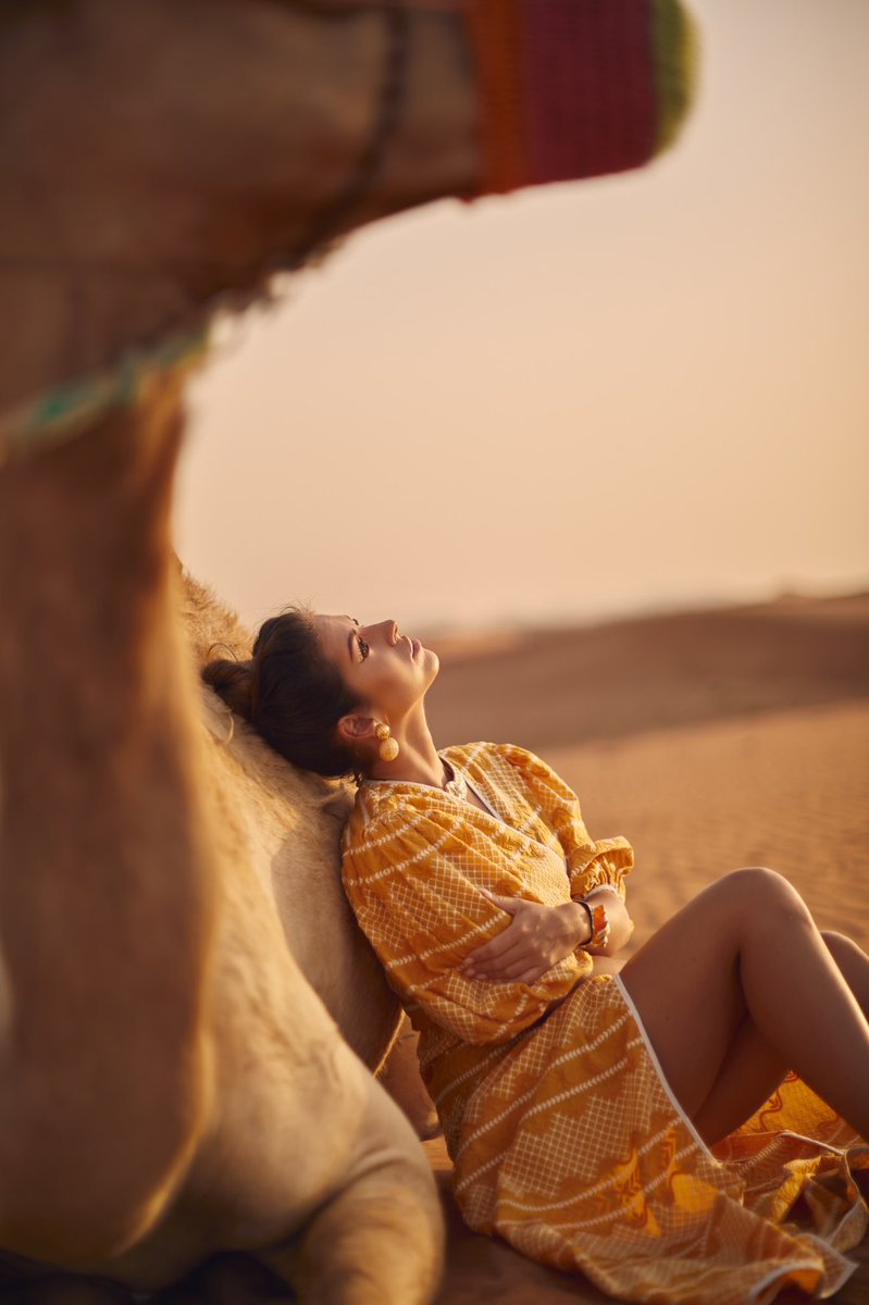 Вдохновлённая и слегка утомленная солнцем пустыни🥰✨ 
UAE Magic 💫❤️