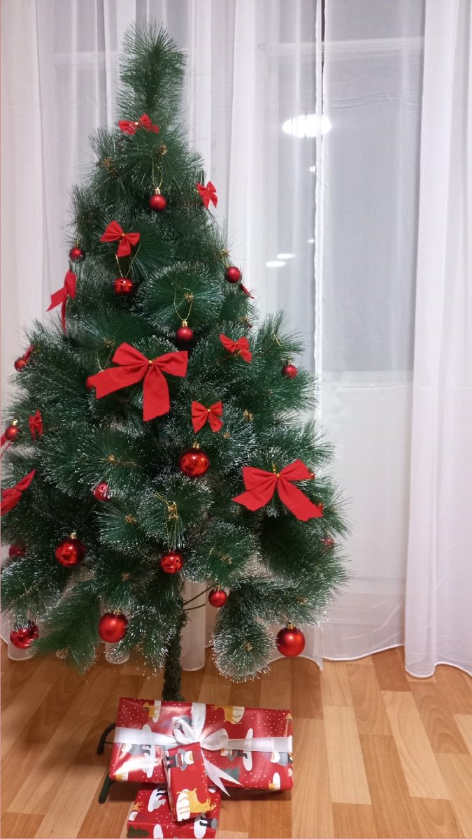 I'm ready😁🎄🎀🎉