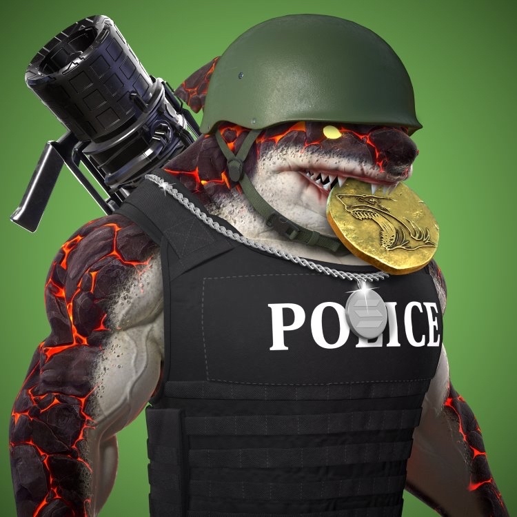 RogueSharks's tweet photo. 🔥 SATURDAY SMOKE SHOW 🔥
Check out this badass Shark that's ready for battle! Here’s this week’s winner of our #SaturdaySmokeShow event. All the props to this beast of a Shark and its holder.
#RogueSharks #RSCommunity #NFT #SolanaNFT https://t.co/W40DMU8wVH