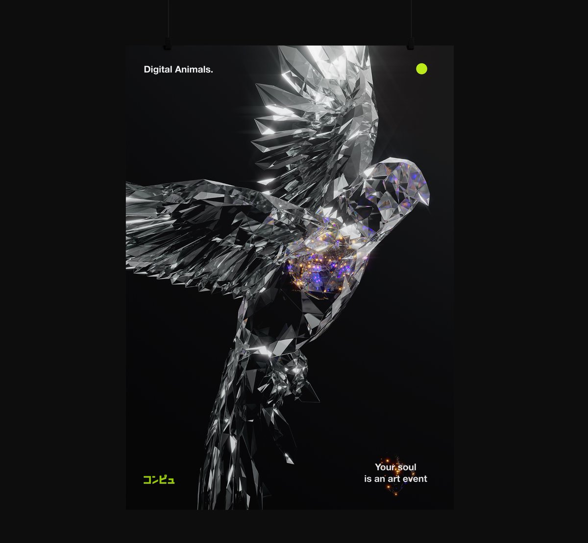 SoulsClubInc's tweet image. We are giving away x33 Whitelist &amp;amp; Posters 
to the hugely anticipated: DigitalAnimals.club ⚫

Rules:
-&amp;gt; Join our Discord / Follow our Twitter
-&amp;gt; Tag 3 friends you think need Digital Souls
-&amp;gt; Retweet 

33 random winners 🕊
Ends 28th, 10 pm GMT
—
discord.gg/dianimals