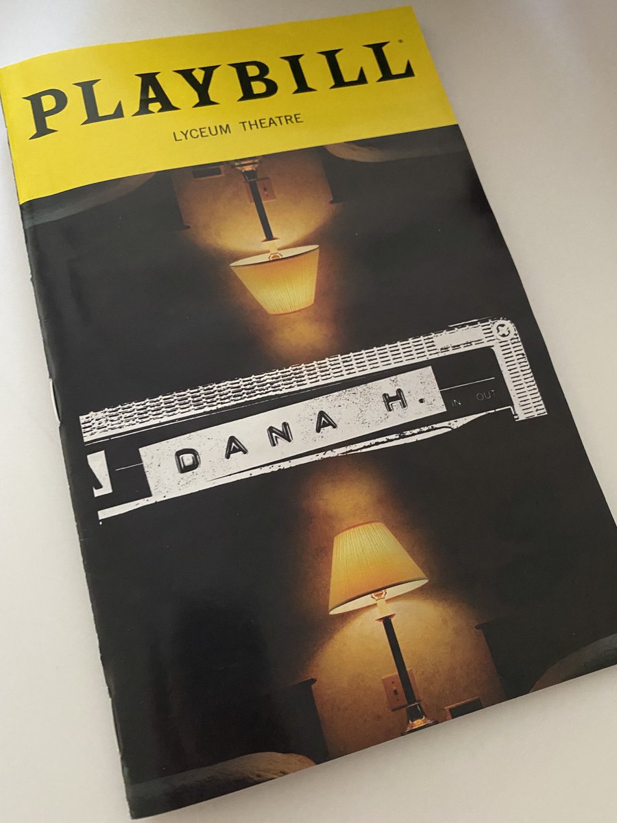 maddiecorman's tweet photo. I think you have one more chance to see #DanaH and you should grab that chance. #didioconnell #lucashnath #leswaters @mattross42 and co have created staggeringly good theatre. https://t.co/XijMbxRoXK