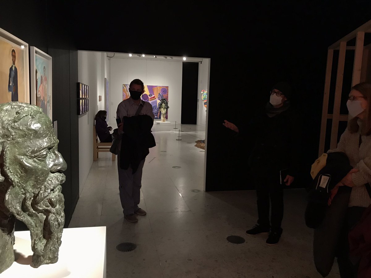 TweetSherrie's tweet photo. Really useful tour today by Dr Michael Pigott @mlightborne @CovBiennial Understanding what’s #HyperPossible @The_Herbert #CovBiennial2021 https://t.co/Y9pEE3JBQv