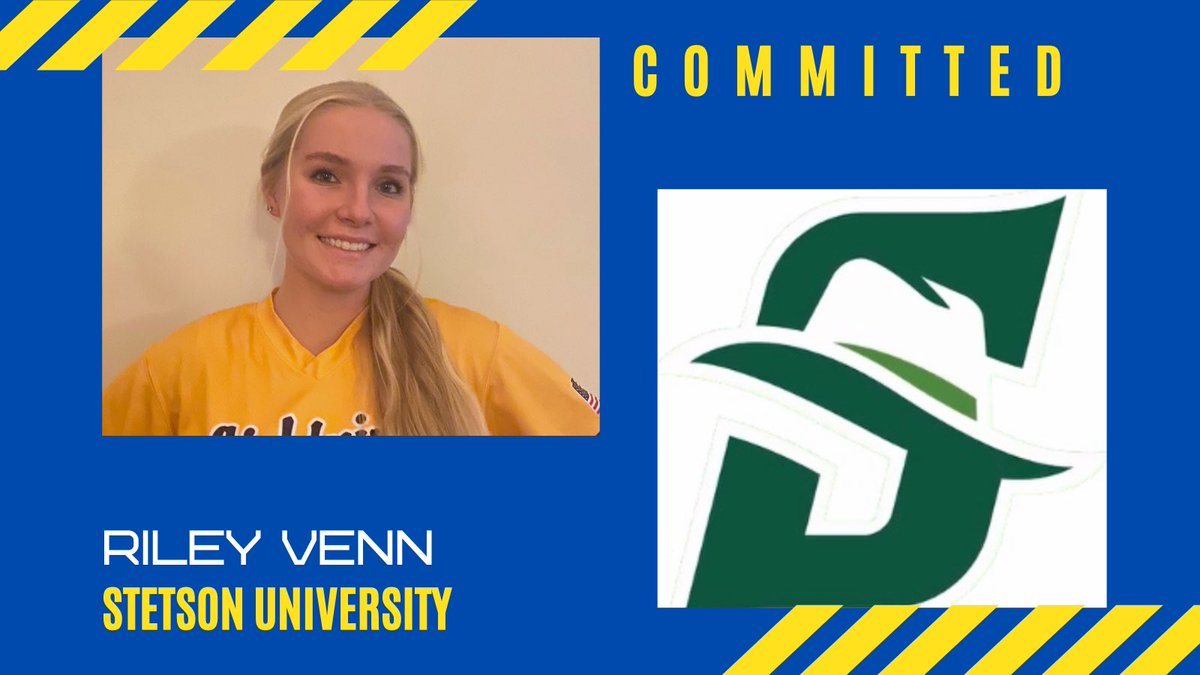 Congratulations to Riley Venn for her commitment to Stetson University!! 🥳⚡️ <a href="/venn_riley/">Riley Venn ✞</a> <a href="/StetsonSoftball/">Stetson Softball</a>