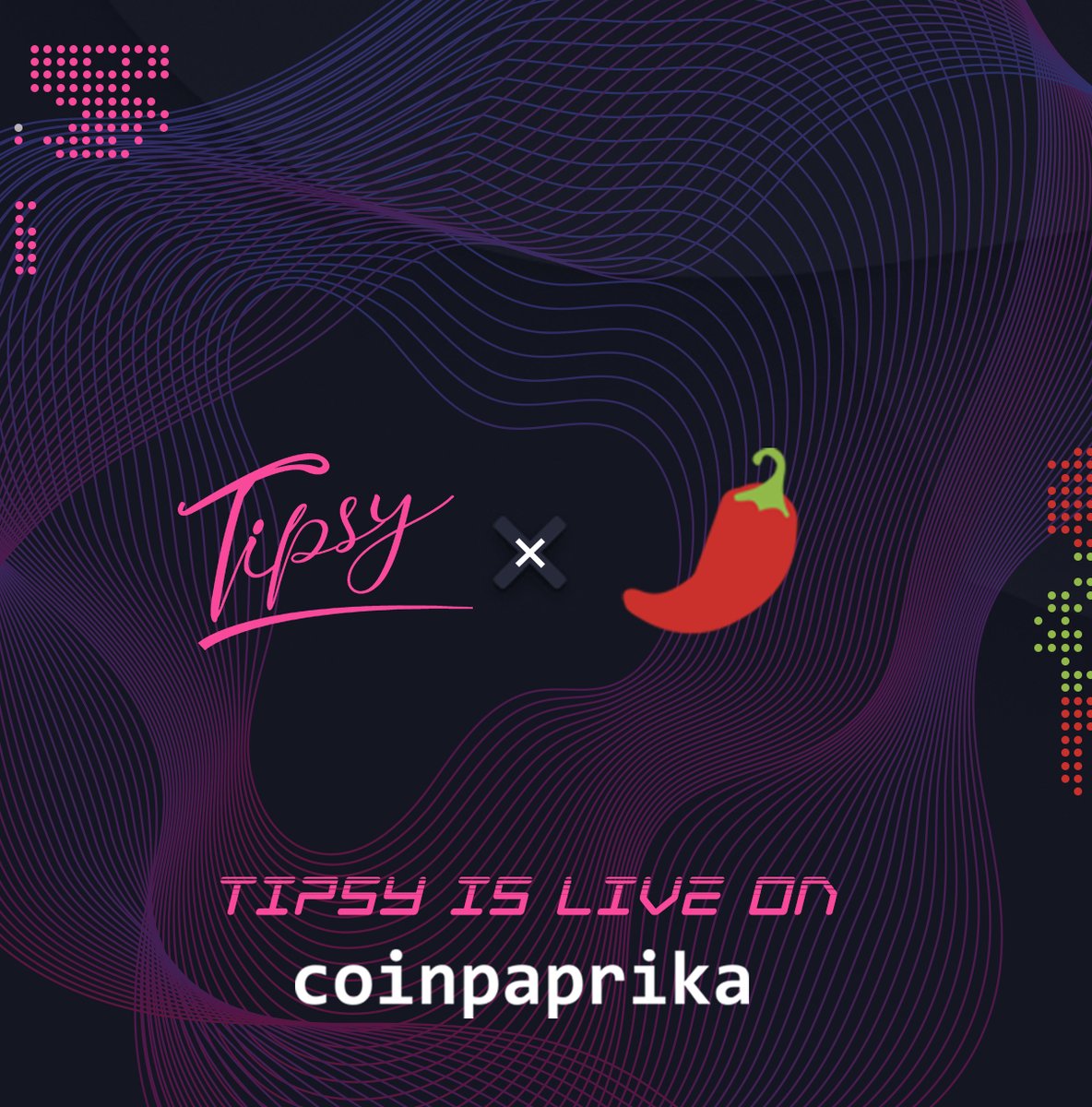 tipsylabs's tweet photo. TIPSY is LIVE on Coinpaprika🎉
👉https://t.co/9MelEsSCCd

CA: 0xf380334b9a181f54bf2f32fdd3e153d259472ebb

#metaverse #cmc #VR #AI #NFTs #tipsyonline #virtualland #Ape #pancakeswap #CMC #CG #coinpaprika #CEX https://t.co/ilpv2lI5Hh