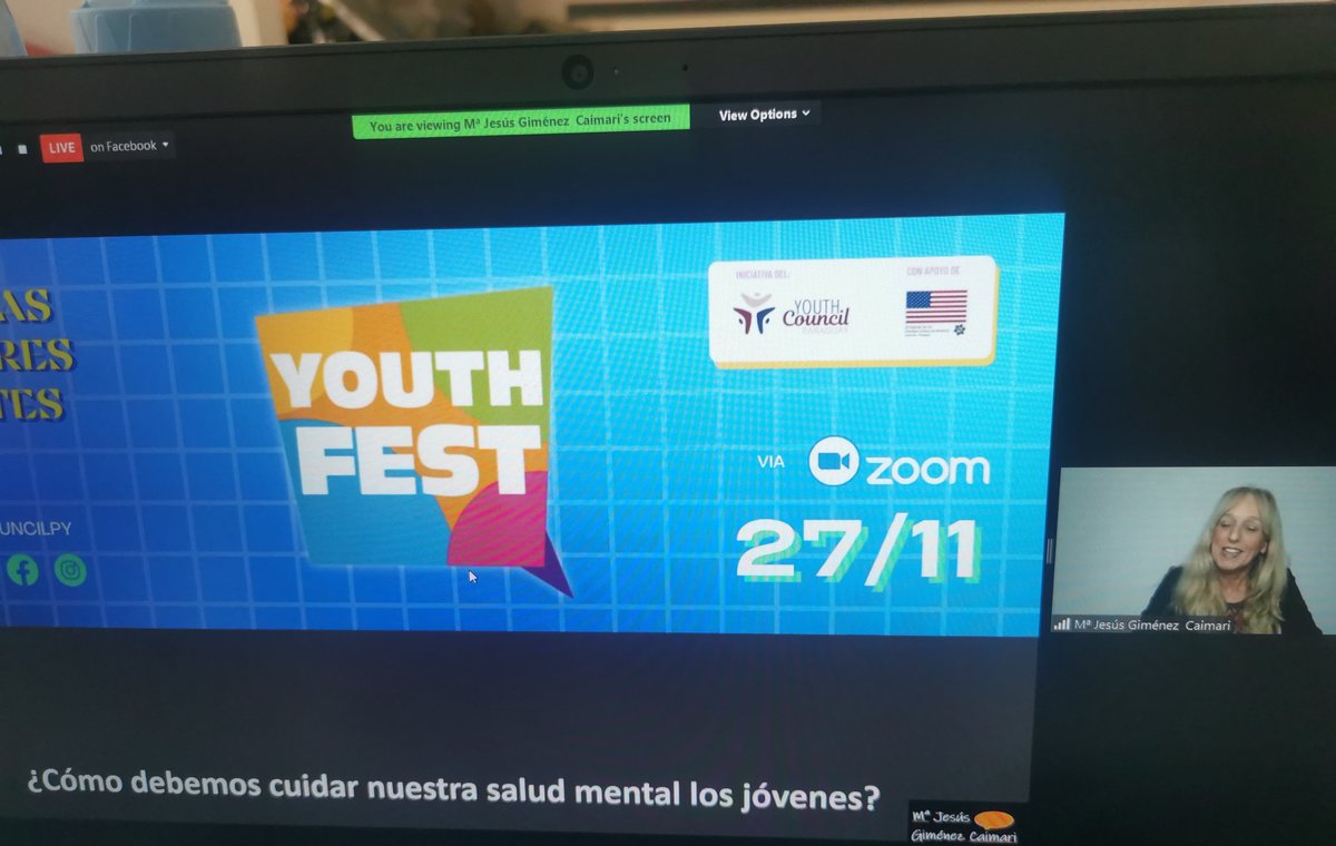 meliayala94's tweet photo. Un verdadero placer cerrar el #YouthFestPy de la mano de @mjcaimari 👏 @youthcouncilpy https://t.co/J3yNDzh94V