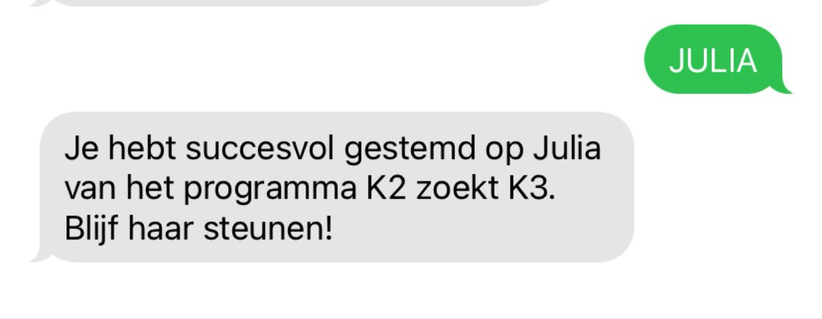 Warshax's tweet photo. #k2zoektk3 JULIA IS K3!!!! https://t.co/3pZX7K0Wqw