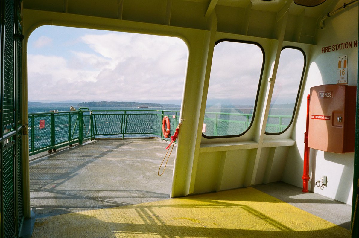 JoeyMaclennan's tweet photo. Studies of Light on the Vashon Ferry. https://t.co/RRbxrG7auV