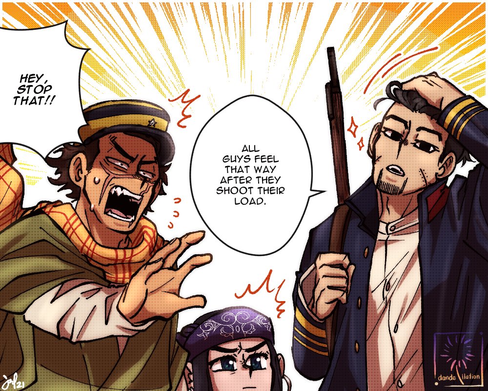 [ golden kamuy ] WHY ARE YOU BOOING HIM HES RIGHT 