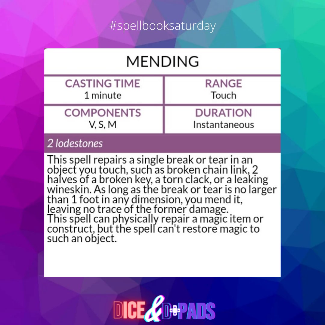 DiceNDPads's tweet photo. #spellbooksaturday https://t.co/sMtlAzdvGe