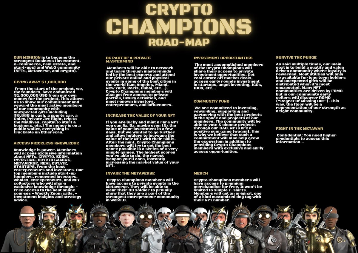 Thank you @greed_of_money for doing an illustration of our roadmap! This community is the best 😤