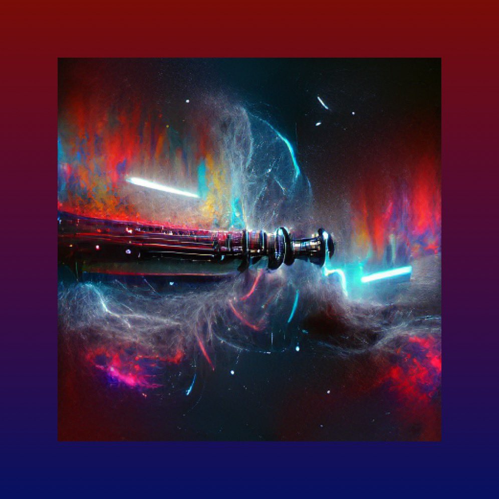 LOSTINSPACE_nft's tweet photo. LIGHTSABER GALAXY
#NFTGiveaway #nft #newnft #upcomingnft 
Tag 5 people on our pinned tweet for a chance to win! https://t.co/saIhb17ZPe