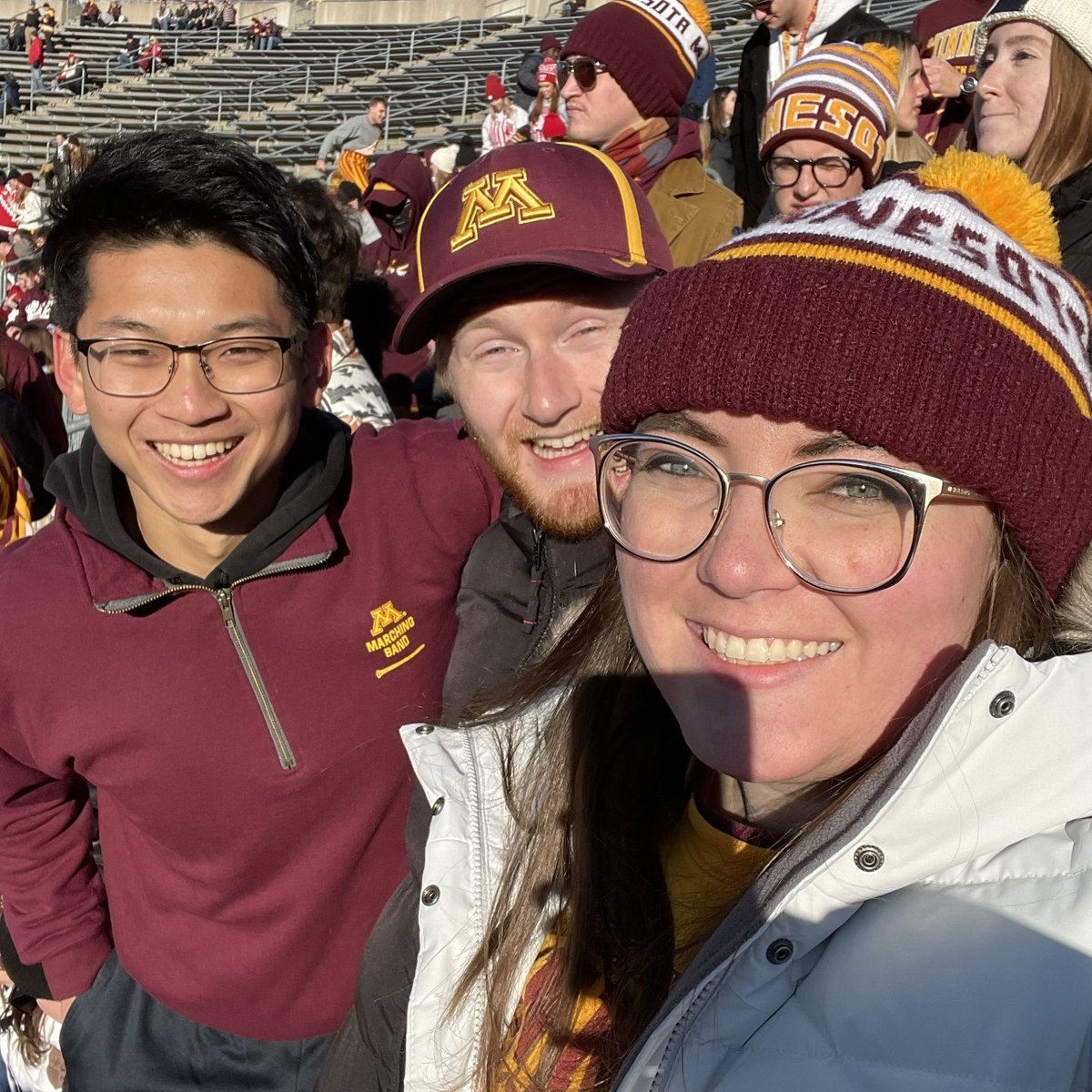 dogo590's tweet photo. Go gophers! Beat wisconSIN and take back the axe!!! 🪓
#gophergameday #bluecrossMN #gogophers #gophers #minnesota https://t.co/qqyjxuRjpa