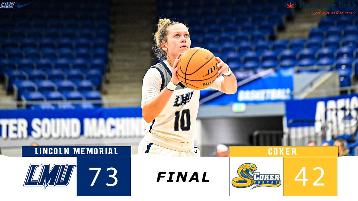 LMURailsplitter's tweet image. FINAL | @LMUWBasketball back in the 𝓦 column with the first @SAC_Athletics victory of the season ‼️

A 1⃣6⃣-2⃣ run closes out Coker Saturday afternoon, as Flowers, Proffitt, Davisson and Kuehne all record double-figures 🏀

#GoSplitters X #BetterTogether