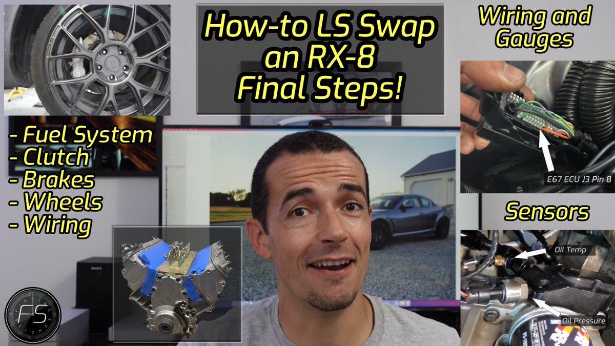 FindingSeconds's tweet image. Released the final video in the LS Swapped RX-8 Series!

Covers wiring, fuel system, brakes, clutch and more.

youtu.be/kIP9q1yB6hU

#lsswap #lsswaptheworld #lsswapped #lsrx8 #lsswapeverything #mazda #ls3 #v8roadsters #findingseconds #mazdarx8 #rx8 #torque #mazdanation