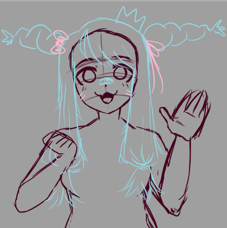 VtuberWins's tweet photo. #vtuber and #envtuber folks, post your concept art VS. what you ended up looking like! 😊
here's mine! https://t.co/PQT2GZ239T