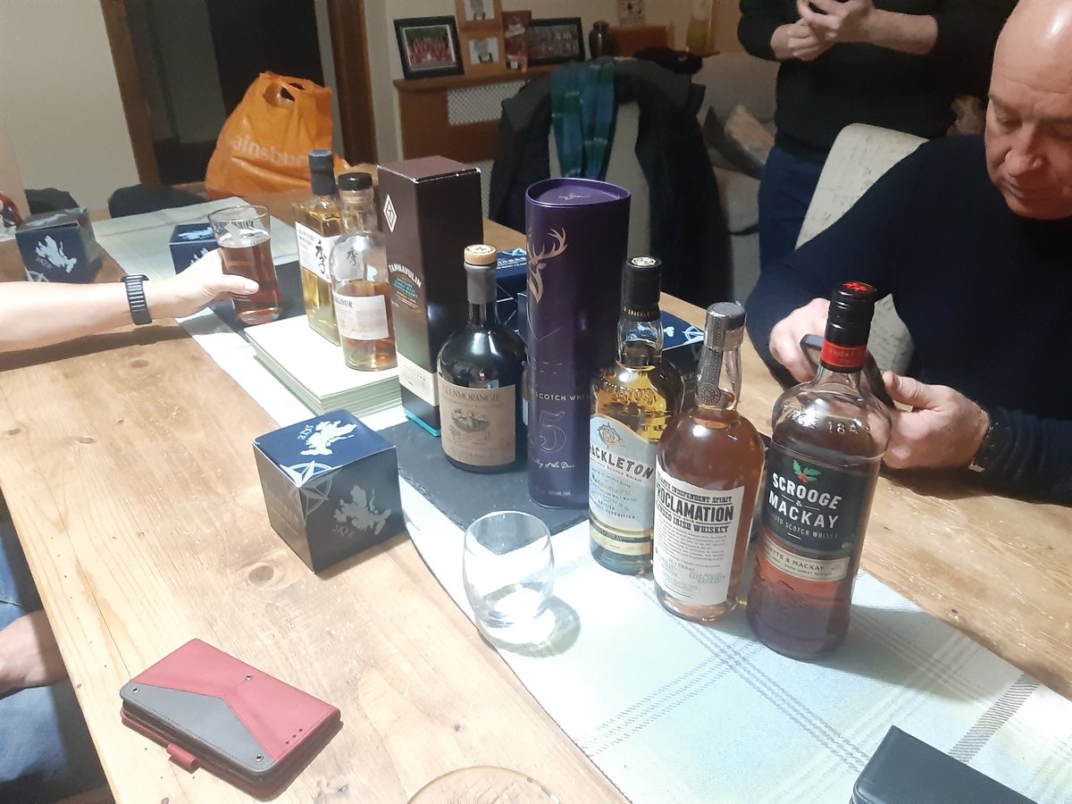 Night in with the boys. 
#whisky