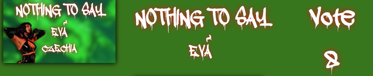 Eurovisnt's tweet photo. 08 CZECHIA 🇨🇿
EVÁ - "NOTHING TO SAY"
#Eurovisnt https://t.co/2tw4DLHzif