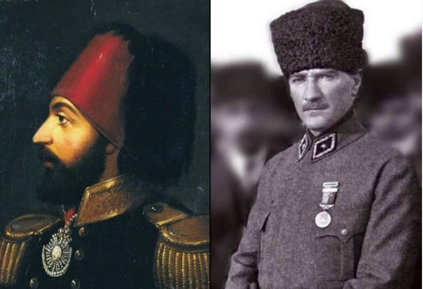 Koca Mehmet Hüsrev Paşa, Akdeniz seferi sırasında Kuzey Afrika ülkelerinde gördüğü fesi Osmanlı'ya getirmiş ve bu başlığı beğenen Sultan II. Mahmut 1832'de çıkardığı bir fermanla orduya fes takma zorunluluğu getirmişti.+++
#Tarih #FesOlayı #Osmanlı #Atatürk