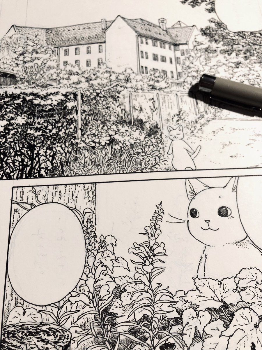 原稿を進めています✍️ 