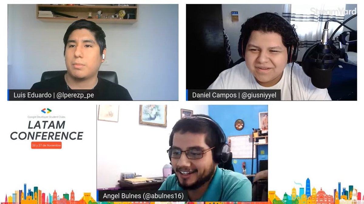 GdscLatam's tweet photo. En vivo en el segundo dia de la LATAM Conference @abulnes16 hablando sobre Mi primera app móvil con Firebase y React Native
Link:https://t.co/9kBJ7EhiRM
#GDSCLatamConference https://t.co/dHKO0PeYrQ