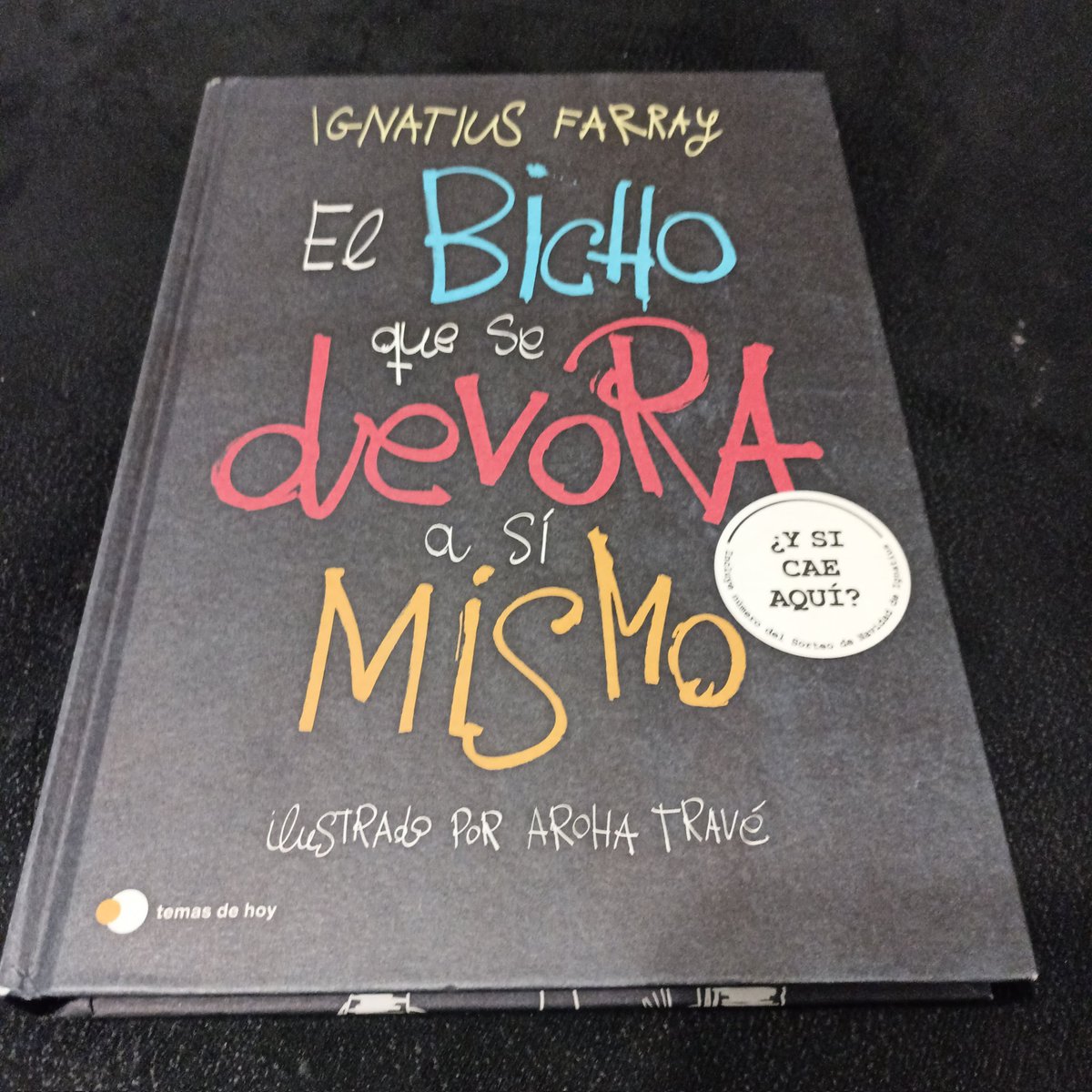 superbogarde's tweet photo. Fantastico #ignatiusfarray contandonos, junto a las viñetas de #arohatrave , como son sus movidas mentales y como trata de superarlas. #elbichoquesedevoraasímismo https://t.co/kmcPwaxTui