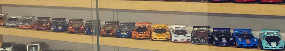 au_tom_otive's tweet image. Every F1 GTR casting @Hot_Wheels has ever made, plus the recent and only F1 casting designed by the late, great Ryu Asada #ihaveaproblem