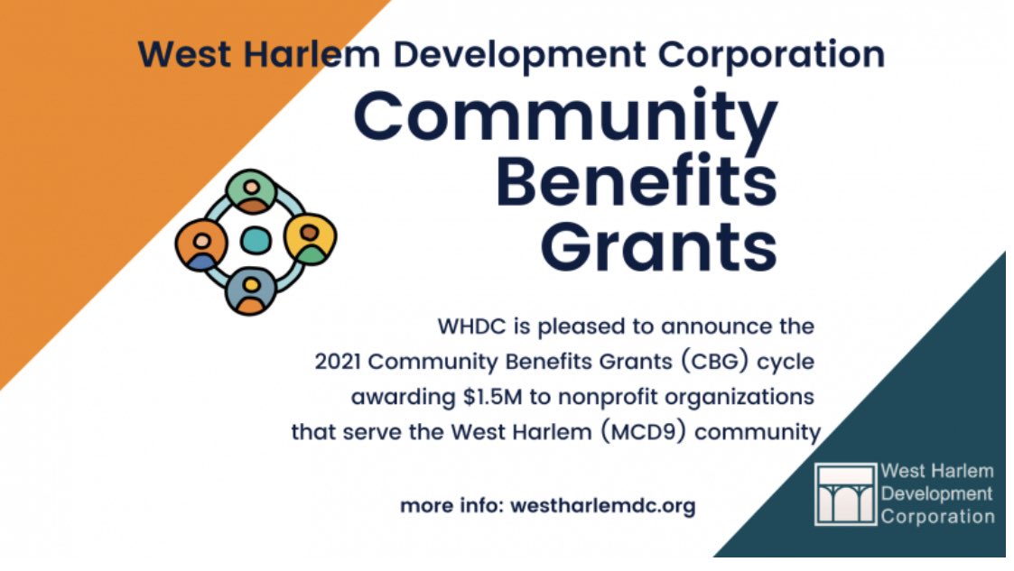 Thanks <a href="/WestHarlemDC/">West Harlem Development Corporation</a> for supporting our initiative to provide inclusive professional development opps to educators on the very important subject of integrating emerging technologies in learning bit.ly/3xu13xy