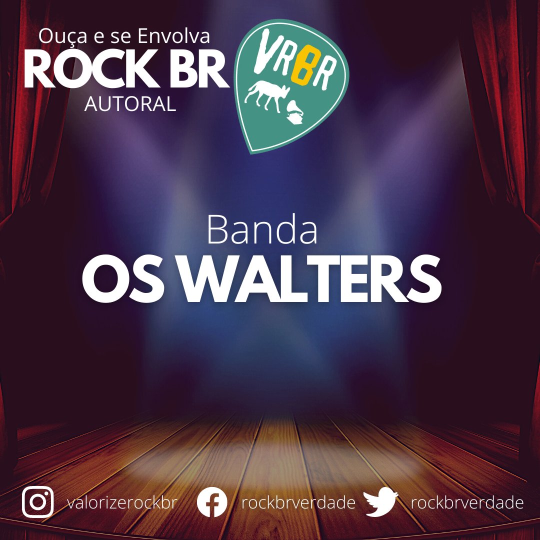 A dica de hoje é a banda Os Walters com o som "É Guerra" Sonzeira!🤘

Ouça acessando nosso site clicando na playlist VRBR!
valorizerockbr.com.br!
No Insta, acesse pela bio!

Insta: @oswaltersband

#rockautoral
#rockbr
#dicasvrbr