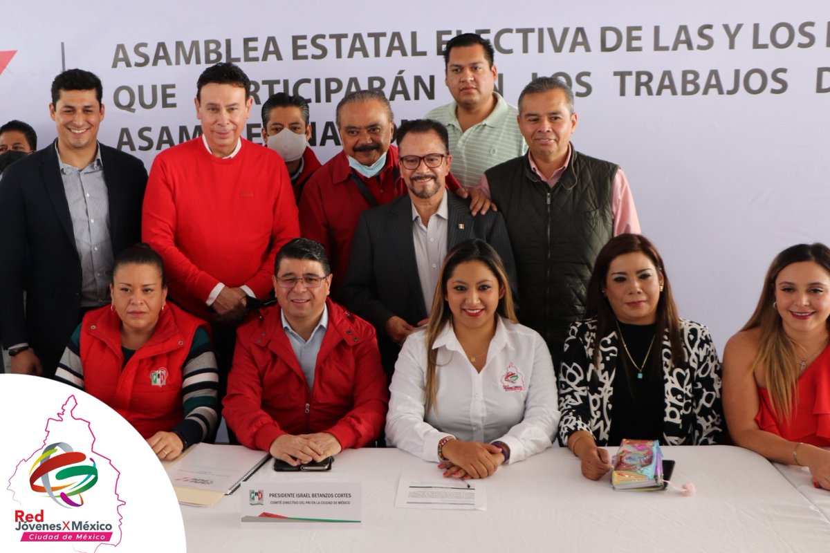 RJXMCDMX's tweet photo. El día de hoy nuestra  dirigente, la Diputada @MaxtaGlez estuvo presente en la Asamblea Estatal Electiva de las y los Delegados que Participarán en los Trabajos de la XXIII Asamblea Nacional. https://t.co/1fjXi47yI0
