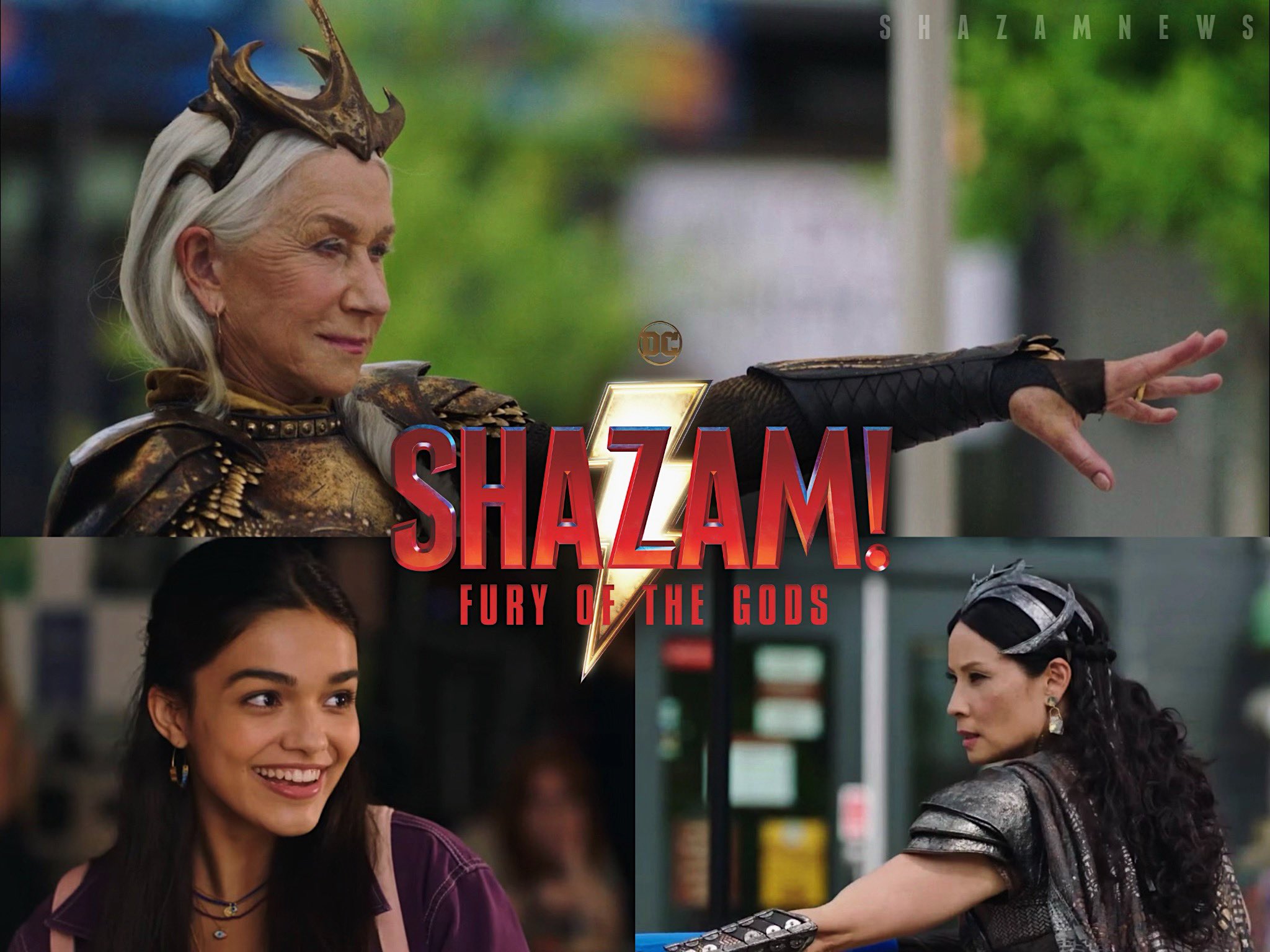 Shazam: Fury of the Gods - Helen Mirren, Lucy Liu, and Rachel Zegler Are  DC's New, Formidable Villains