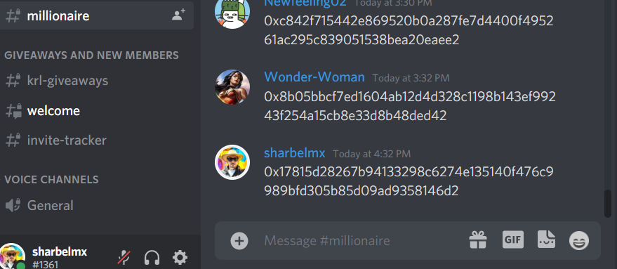 MurilloSharbel's tweet photo. @KartRacingNFT DONE !!!!

Buy any amount of $KRL &amp; $EOC
Like/RT/Follow @KartRacingNFT 
Follow KRL on IG
Join KRL Telegram
Post your $EoC TXN Hash in the #millionaire channel of our Discord!

READY TO WIN PLEASE!!! 

#Giveaway #PlayToEarn #NFTGame https://t.co/qsbOHZQTBJ https://t.co/TxTOd5Yrt2