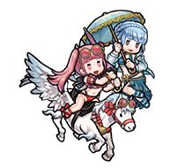 💖💙✨ Today’s second Pink/Blue pair of the day is Hilda Valentine Goneril and Marianne von Edmund from Fire Emblem: Three Houses!