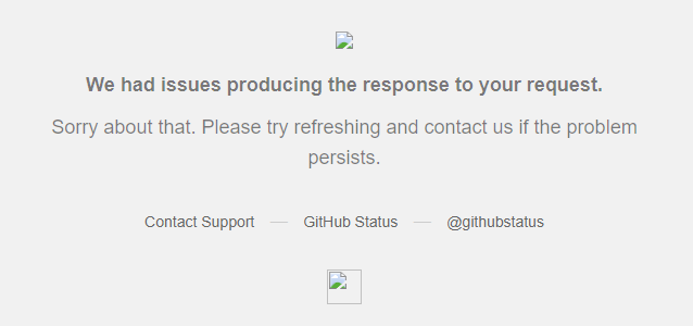 Royendero's tweet photo. Primera vez que veo a @github caído en estos momentos. https://t.co/b3ndsYtBwa