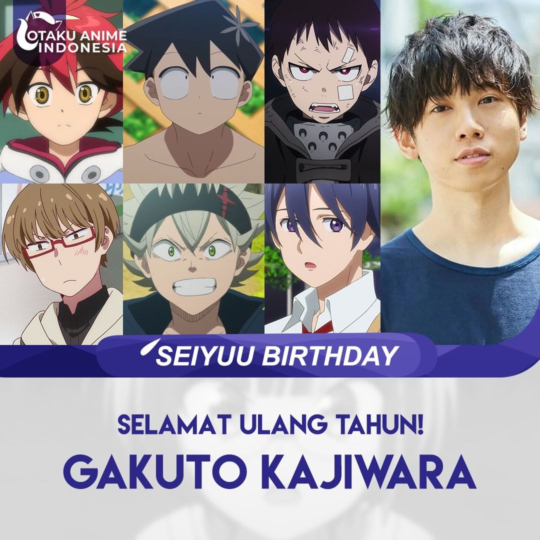 Otaku Anime Indonesia - 《Seiyuu Birthday》⁣ Selamat Ulang Tahun