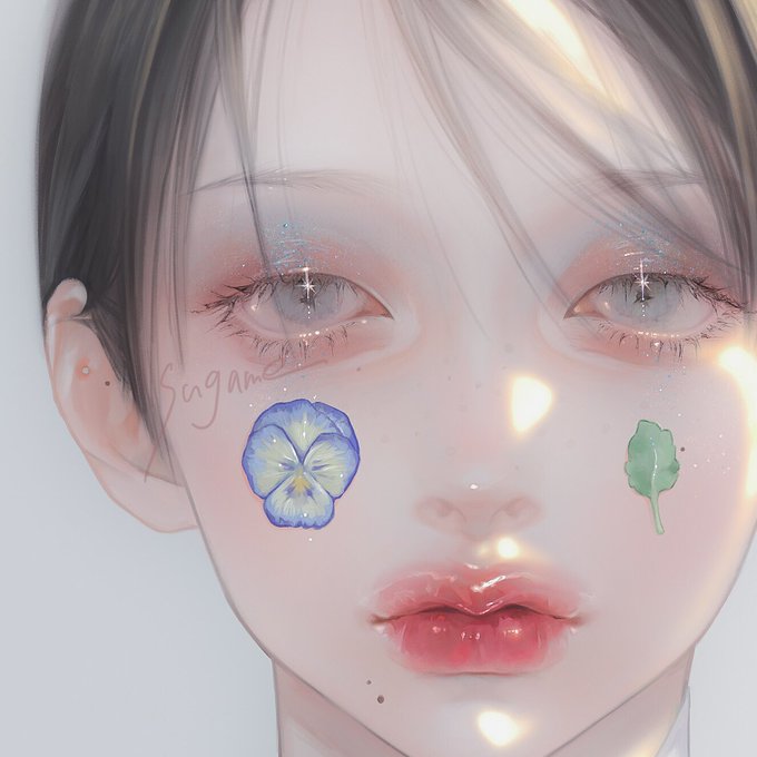 「mole on cheek」 illustration images(Latest｜RT&Fav:50)