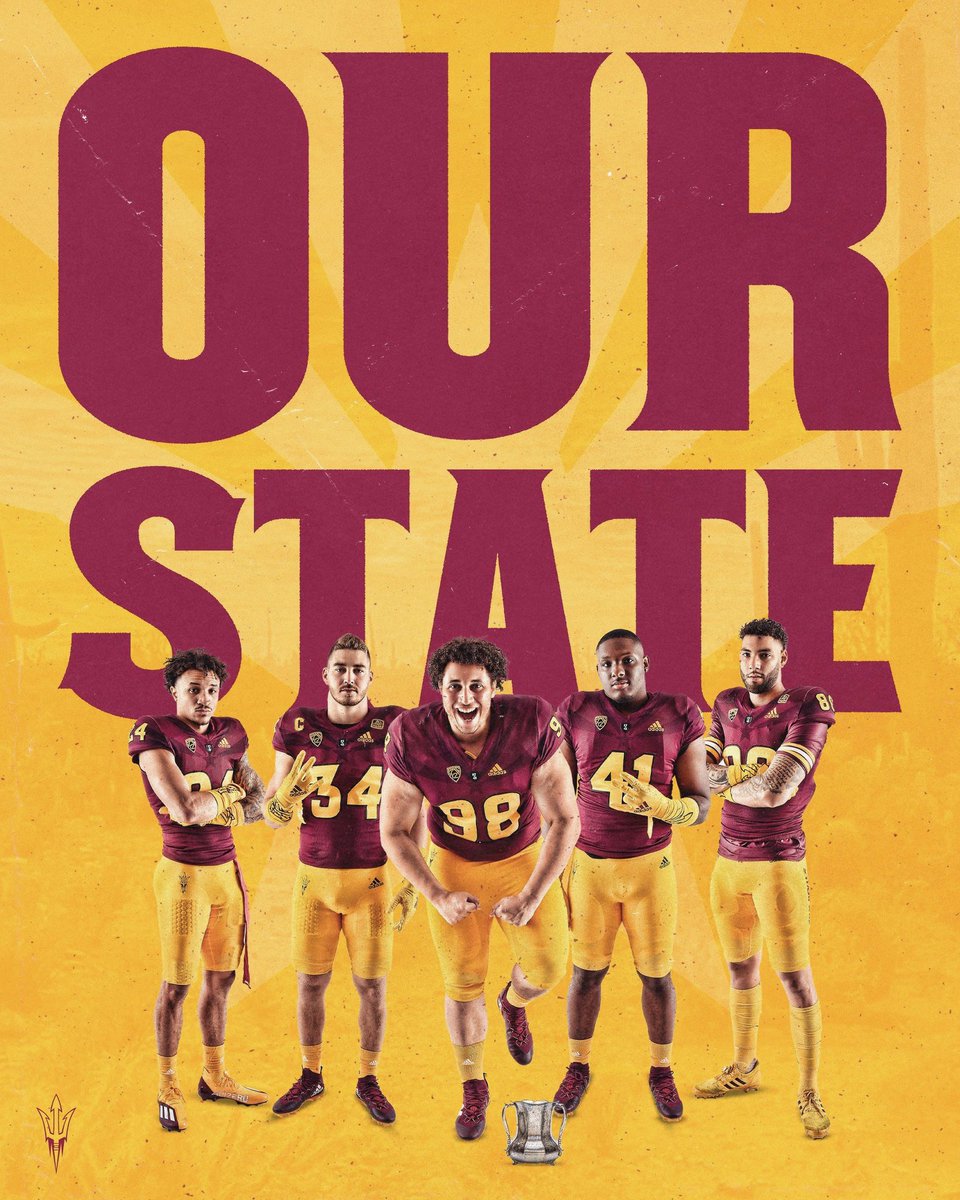 RisingSunDevils's tweet photo. this state is maroon and gold. 

#ForksUp #Devilish22 #DE23RTDIAMONDS https://t.co/8VFkPHizNg